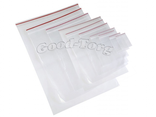 Пакеты Zip-Lock с замком, №4, 70x100 мм. 1 уп. = 100 шт.